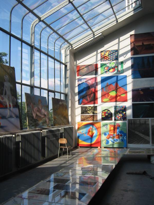 <p>Ateliér malby</p>
